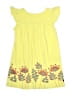 Tea 100% Cotton Yellow Dress Size 7 - photo 2