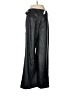 Ann Taylor LOFT 100% Polyester Black Faux Leather Pants Size 8 - photo 2