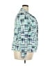 Talbots 100% Cotton Print Blue Blazer Size 18 - photo 4