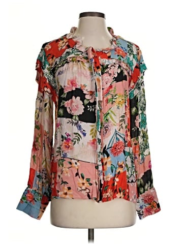 Tolani 3/4 Sleeve Blouse (view 1)