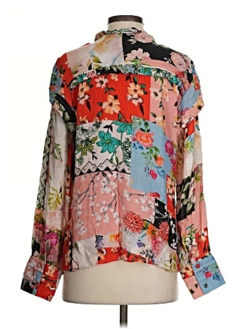 Tolani 3/4 Sleeve Blouse (view 2)