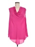 BCBGMAXAZRIA 100% Polyester Pink Sleeveless Blouse Size M - photo 1