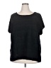Faded Glory Black Short Sleeve Top Size 4X - photo 1