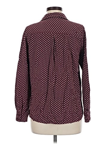 Cosmic Blue Love Long Sleeve Blouse (view 2)