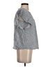 Monteau Gray Short Sleeve Blouse Size S - photo 4