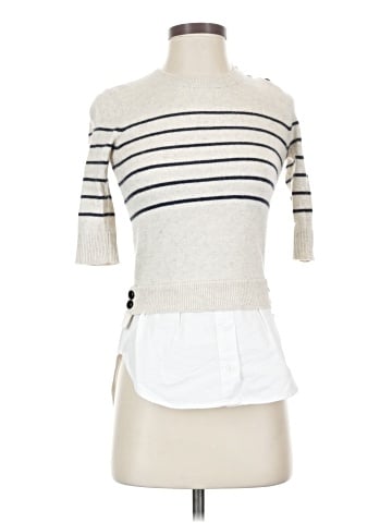 Veronica Beard Silk Pullover Sweater (view 1)
