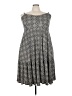 Torrid Gray Casual Dress Size 3X Plus (3) - photo 1