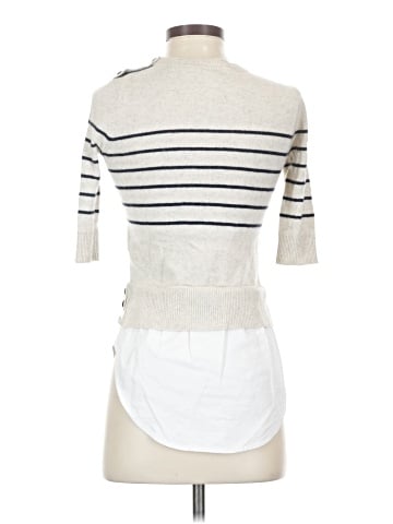 Veronica Beard Silk Pullover Sweater (view 2)