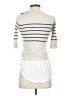 Veronica Beard Ivory Silk Pullover Sweater Size XS - photo 2