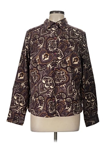 Gloria Vanderbilt Long Sleeve Blouse (view 1)