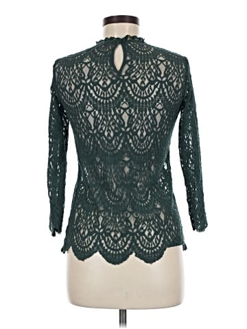 Zara W&B Collection Long Sleeve Top (view 2)
