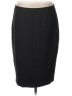Le Suit Chevron-herringbone Black Formal Skirt Size 12 - photo 1