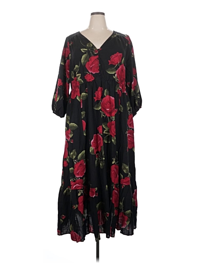 Pre-owned Torrid Casual Dress In Black