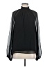 Joie 100% Polyester Black Long Sleeve Blouse Size M - photo 1