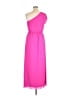 Gianni Bini 100% Polyester Solid Pink Casual Dress Size L - photo 2