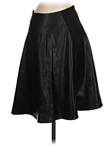 Alex + Alex Faux Leather Skirt (view 1)