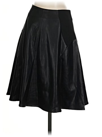 Alex + Alex Faux Leather Skirt (view 2)
