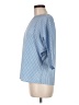 Assorted Brands 100% Polyester Blue 3/4 Sleeve Blouse Size M - photo 5