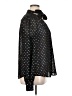 Paige 100% Polyester Polka Dots Black Long Sleeve Blouse Size XL - photo 4