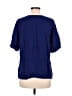 Odille Blue Short Sleeve Blouse Size M - photo 2
