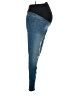 Isabel Maternity Solid Blue Jeans Size 2 - photo 4
