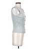 CALVIN KLEIN JEANS Silver Sweater Vest Size S - photo 4