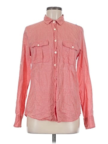 J.Crew Factory Store Long Sleeve Button-Down Shirt (view 1)