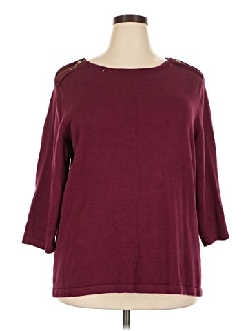 Karen Scott Pullover Sweater (view 1)