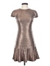 Alice + Olivia Metallic Silver Cocktail Dress Size 0 - photo 1