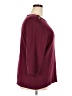 Karen Scott 100% Cotton Burgundy Pullover Sweater Size 2X - photo 4