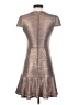 Alice + Olivia Metallic Silver Cocktail Dress Size 0 - photo 2