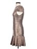 Alice + Olivia Metallic Silver Cocktail Dress Size 0 - photo 5