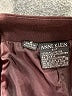 Anne Klein 100% Polyester Solid Burgundy Formal Skirt Size 2 - photo 4