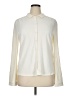 Lands' End Solid Ivory Long Sleeve Blouse Size XL - photo 1