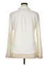 Lands' End Solid Ivory Long Sleeve Blouse Size XL - photo 2