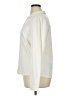 Lands' End Solid Ivory Long Sleeve Blouse Size XL - photo 5