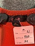 E&M Collection Burgundy 3/4 Sleeve Blouse Size M - photo 4