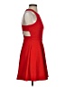 B. Smart Solid Red Cocktail Dress Size 0 - photo 4