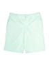 Under Armour 100% Polyester Solid Green Shorts Size 10 - photo 1