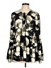 Buddy Love Black Long Sleeve Blouse Size L - photo 1