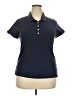 Nautica Blue Short Sleeve Top Size XXL - photo 1