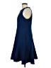 DKNY Solid Blue Casual Dress Size 12 - photo 5