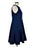 DKNY Solid Blue Casual Dress Size 12 - photo 4