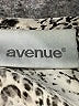 Avenue Animal Print Silver 3/4 Sleeve Blouse Size 22 - 24 Plus - photo 7