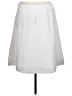 Emily... 100% Polyester White Casual Skirt Size 12 - photo 1