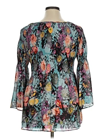 Allison Taylor 3/4 Sleeve Blouse (view 2)