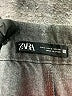 Zara Chevron-herringbone Gray Dress Pants Size S - photo 7
