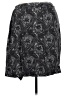 Talbots Paisley Black Wool Skirt Size 14 - photo 2