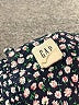 Gap 100% Rayon Polka Dots Blue Casual Dress Size XS - photo 7