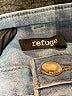 Refuge Solid Blue Jeans Size 10 - photo 7